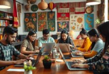 Nômades digitais em ambiente multicultural
