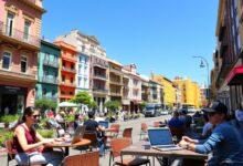 Nômades digitais trabalhando em Buenos Aires
