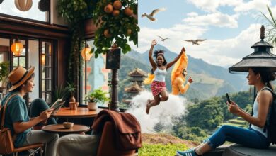Tipos de viajantes em destinos por personalidade