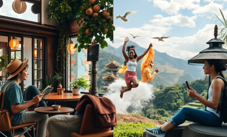 Como Escolher um Destino por Tipo de Personalidade: Guia Completo para Viajantes - Web Nômade Digital Tipos de viajantes em destinos por personalidade