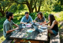 Empreendedores trabalhando juntos para aumentar a lucratividade através da gestão estratégica.