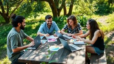 Empreendedores trabalhando juntos para aumentar a lucratividade através da gestão estratégica.