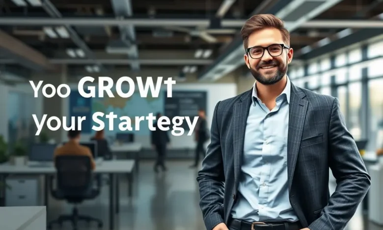 7 Estratégias Poderosas para Aumentar o Lucro da Sua Empresa - Web Nômade Digital Empreendedor de sucesso em um ambiente de negócios vibrante.