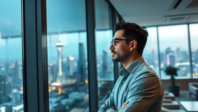 Um empreendedor planejando estratégias para maximizar a lucratividade.