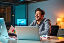 Grupo diversificado de empreendedores em um ambiente de trabalho colaborativo.