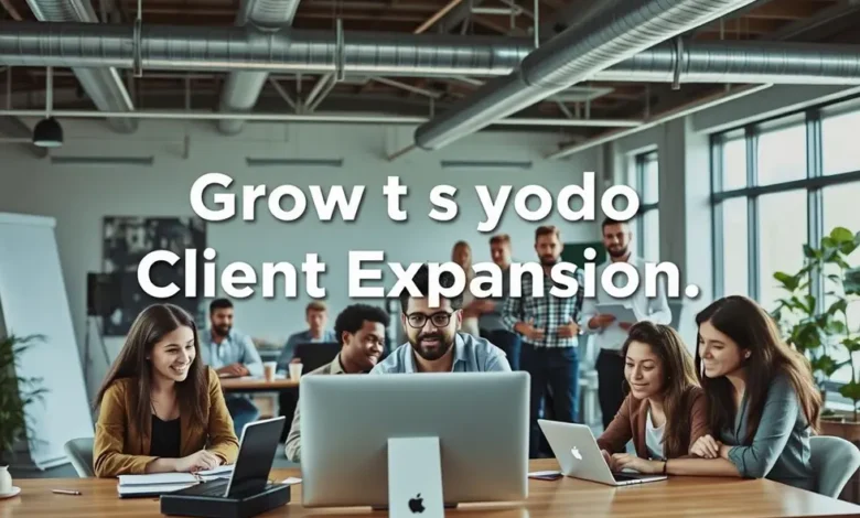 7 Estratégias Poderosas para Expandir sua Base de Clientes - Web Nômade Digital Empreendedores em um ambiente de trabalho colaborativo, focando no crescimento do negócio.
