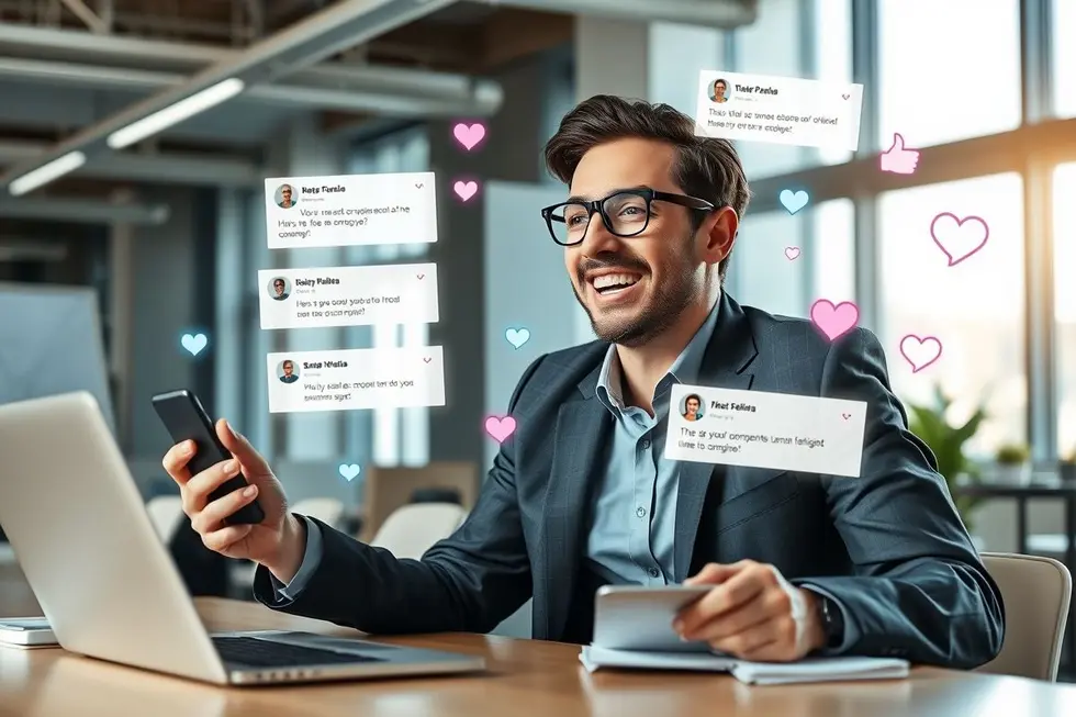 Use Redes Sociais para Conexões Reais