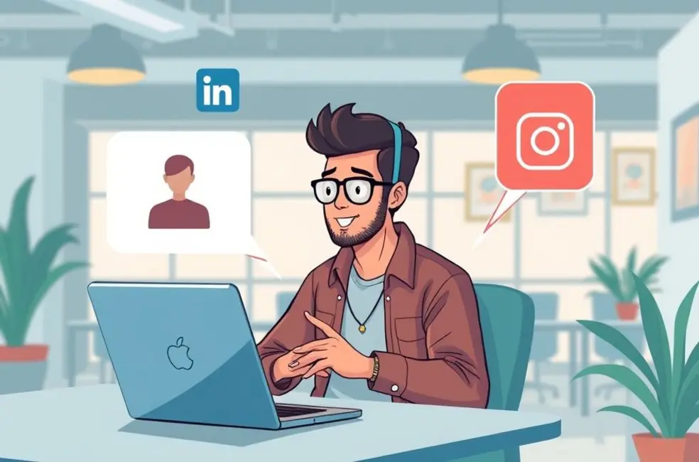 Utilizando Redes Sociais para Conexões Reais