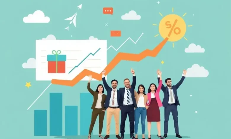 7 Estratégias de Gestão Estratégica para Aumentar a Lucratividade do Seu Negócio - Web Nômade Digital Representação de crescimento e lucratividade em um gráfico empresarial.