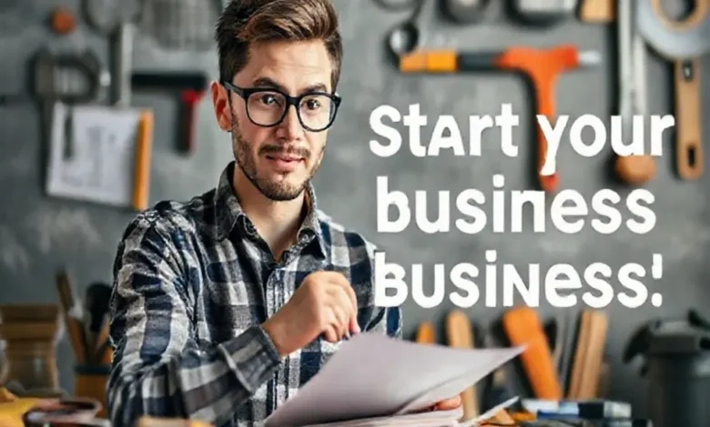 Imagem motivacional sobre a jornada de empreender.