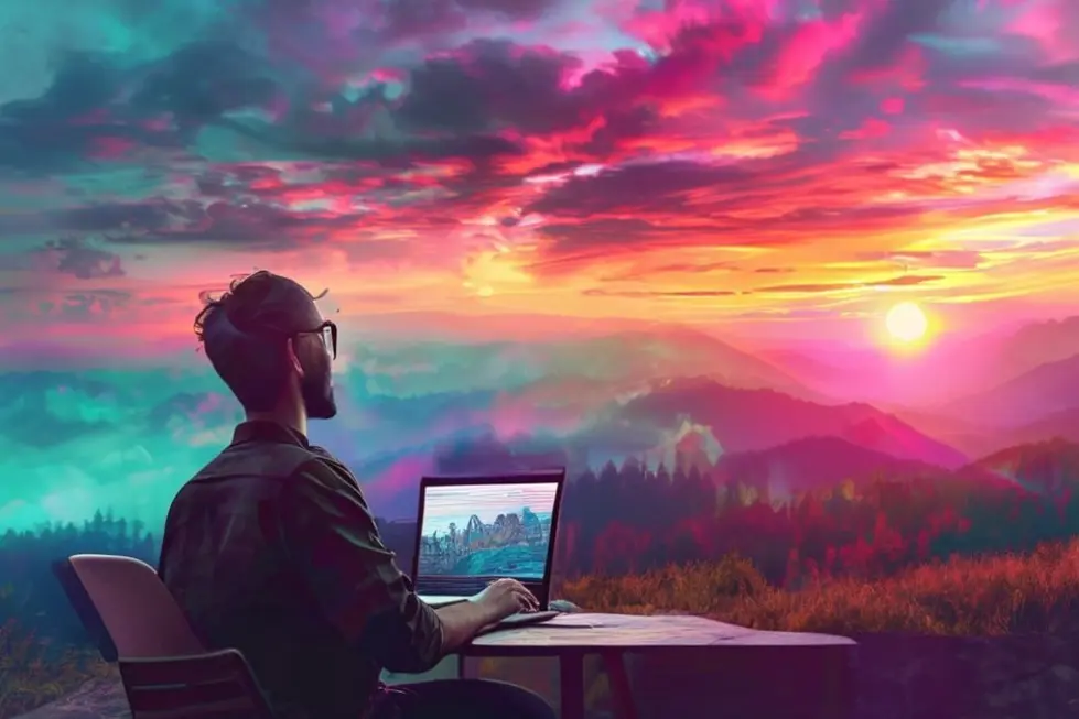 10 Estratégias Infalíveis para Aumentar a Lucratividade da Sua Empresa Online - Web Nômade Digital Um nômade digital trabalhando em um ambiente inspirador.