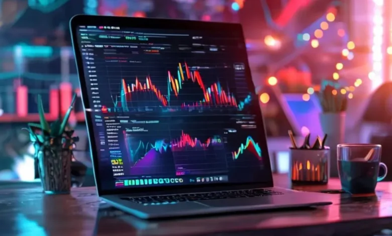 Espaço de trabalho dinâmico para negócios online.