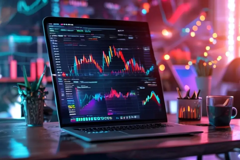 Espaço de trabalho dinâmico para negócios online.