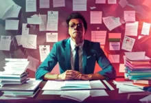 Empreendedor organizando sua agenda para lotar de clientes.