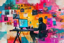 Nômades digitais explorando estratégias de sucesso em locais criativos.