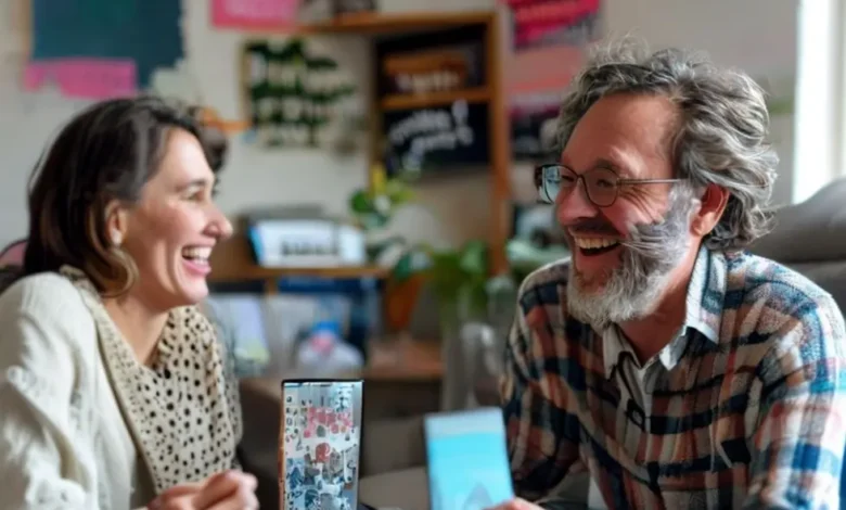 Sessão de mentoria online bem-sucedida