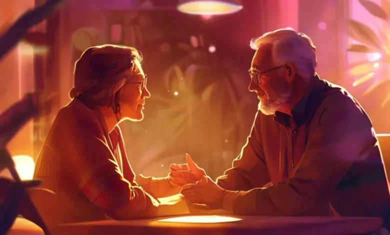 Sessão de mentoria entre um mentor e um mentorado.