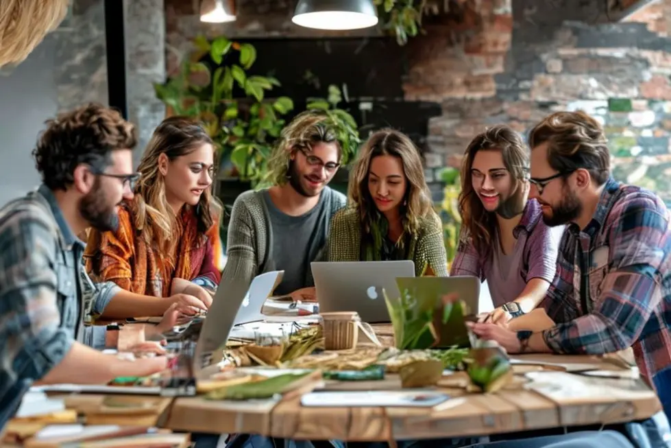 7 Estratégias para Escalar seu Negócio de Forma Sustentável em 2025 - Web Nômade Digital Integração de Práticas Sustentáveis no Seu Modelo de Negócio