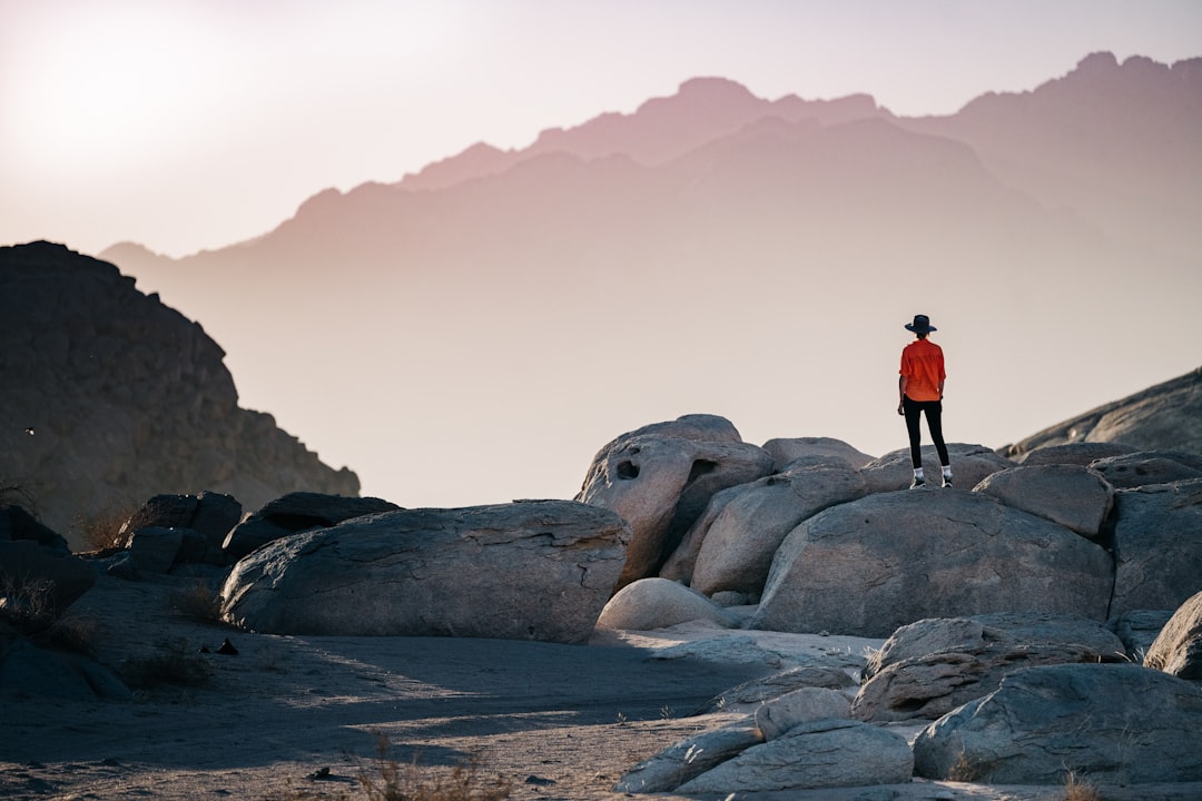 Como Escolher o Melhor Seguro Viagem para Nômades Digitais - Web Nômade Digital a person standing on top of a large rock
