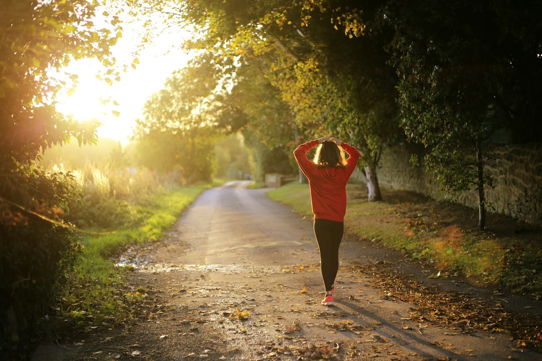 5 Estratégias para Manter a Saúde Mental em Viagens Longas - Web Nômade Digital woman walking on pathway during daytime